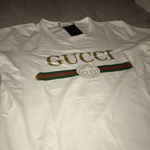 GUCCI WHITE T-SHIRT
